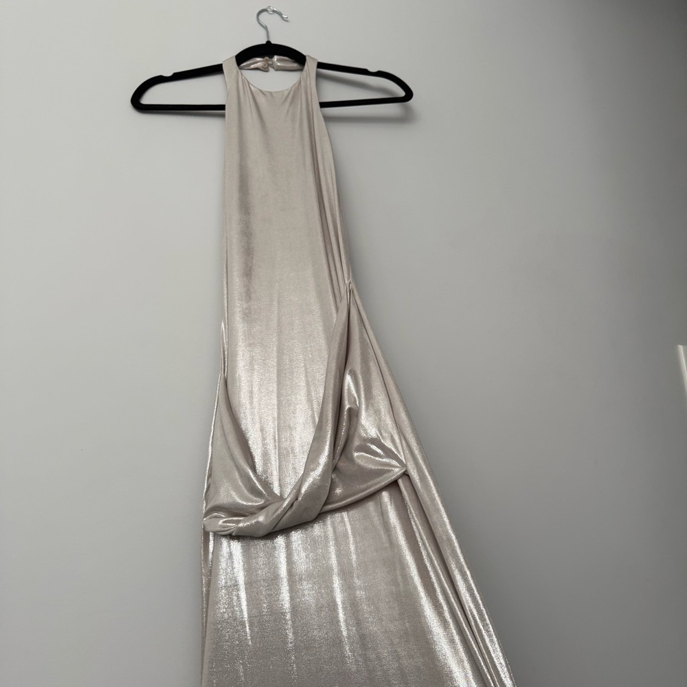 Elegant Metallic Gown